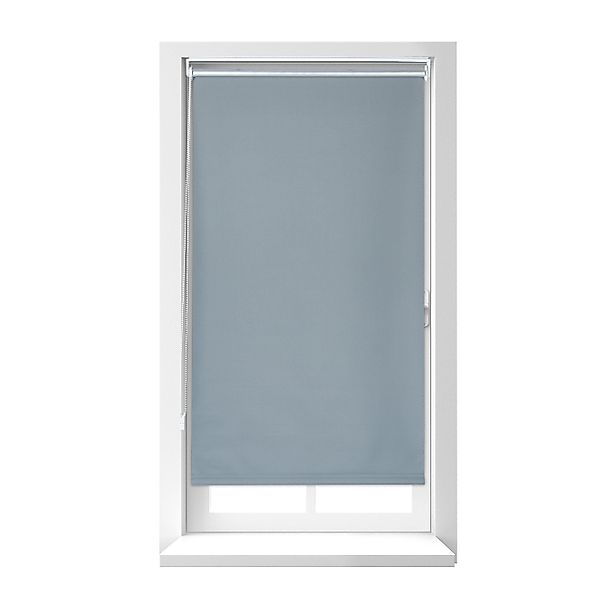 Verdunklungsrollo Graues Thermorollo 220 cm lang, günstig online kaufen