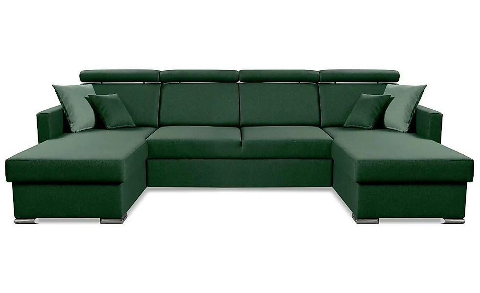 Wohnlandschaft   ¦ grün ¦ Maße (cm): B: 280 H: 97 Polstermöbel > Sofas > Sc günstig online kaufen