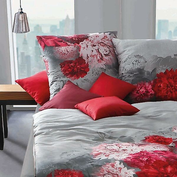 TRAUMSCHLAF Bettwäsche Flamenco, Mako Satin, 2 günstig online kaufen
