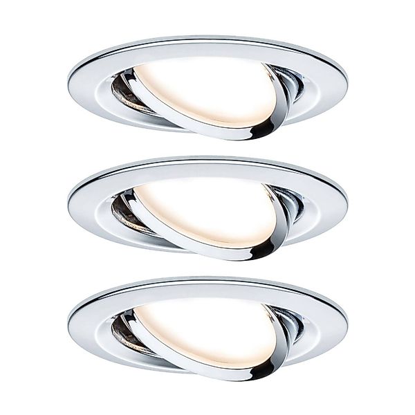 Paulmann "LED Einbauleuchte 3-Step-Dim Nova Coin 3-Step-Dim Basisset schwen günstig online kaufen