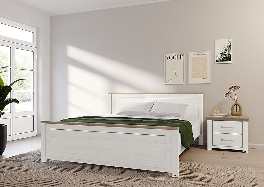 set one by Musterring Bett »York Schlafen« 1 Stk. tlg. Doppelbett 180 x 200 günstig online kaufen