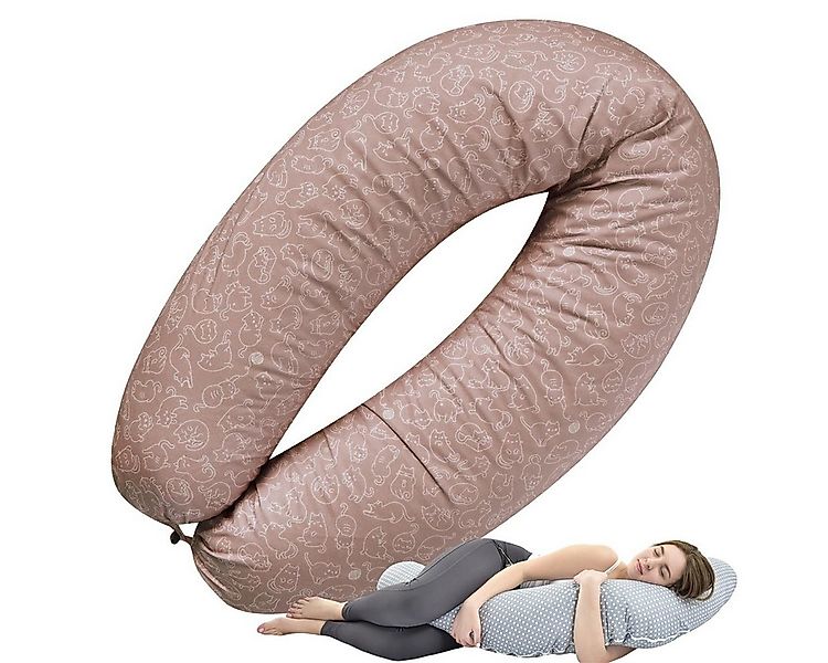 SEI Design Stillkissen Stillkissen XXL Mikroperlen Seitenschläferkissen Bab günstig online kaufen