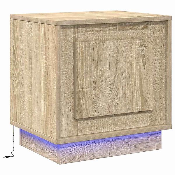 vidaXL Nachttisch mit Sonoma Eiche 44 x 34,5 x 45 cm Holzwerkstoff 869566 günstig online kaufen