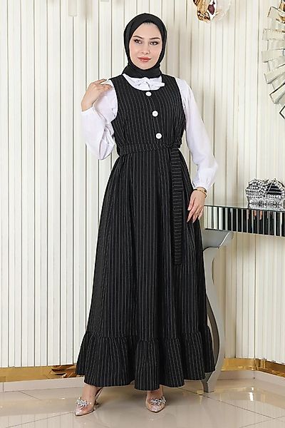 MODAMİHRAM Tunika Gefalteter Gürtelrockanzug Tabby 19221 günstig online kaufen