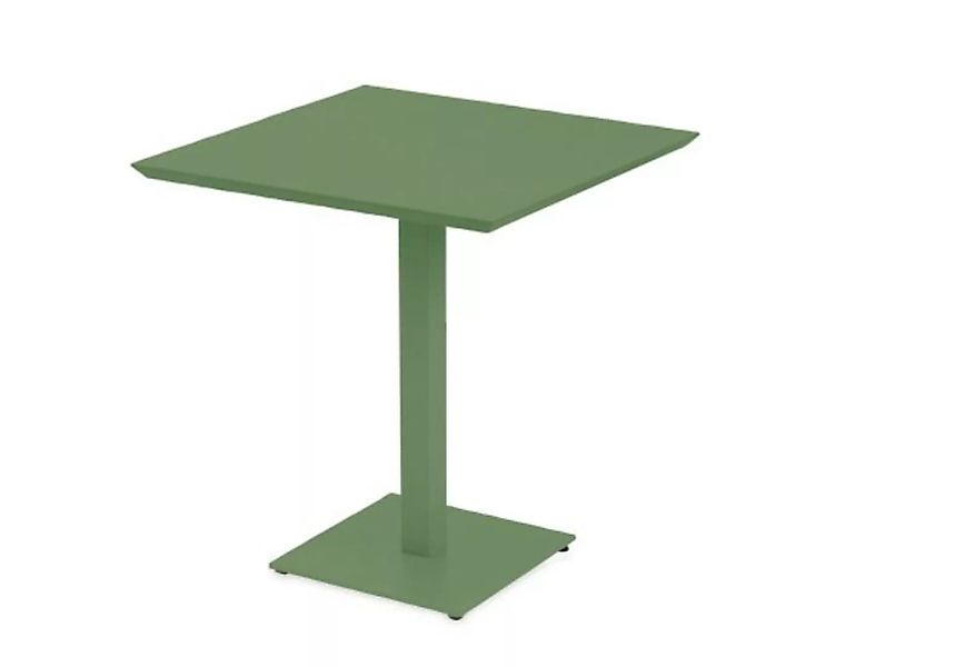 Gartentisch Mogan aus Metall 70x70 cm mintgrün günstig online kaufen