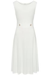 LASCANA Midikleid mit dekorativen Riegeln und günstig online kaufen