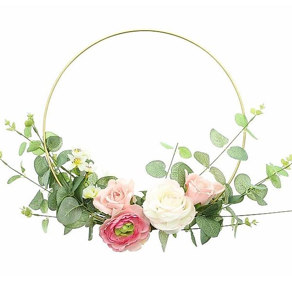 Home-trends24.de Wanddekoobjekt Wandhänger Hänger Goldring Ring günstig online kaufen