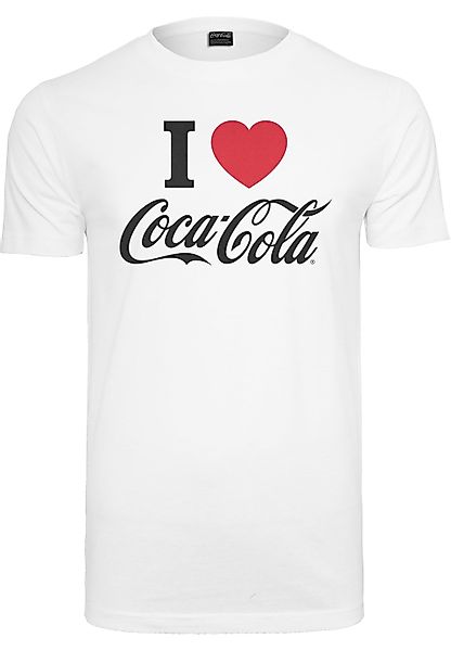 Merchcode T-Shirt "Merchcode Herren Coca Cola I Love Coke Tee", (1 tlg.) günstig online kaufen