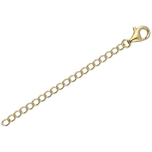 Smart Jewel Silberkette Verlängerungskette, gelb vergoldet, günstig online kaufen