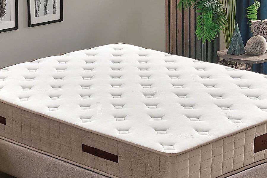 Yatas Bedding Taschenfederkernmatratze "Majestät Premium Bambus" 30 cm hoch günstig online kaufen