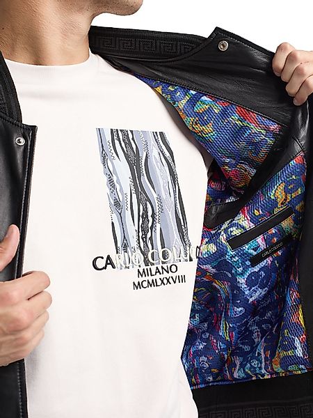 CARLO COLUCCI Lederjacke DeLorenzo günstig online kaufen