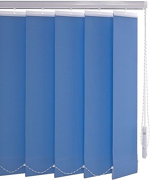 Liedeco Lamellenvorhang »Vertikalanlage 89 mm«, (1 St.) günstig online kaufen