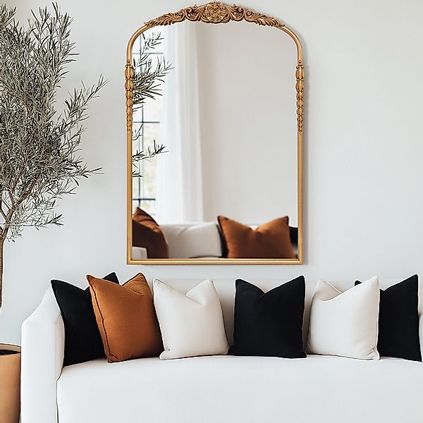 G-LEAF Wandspiegel im zeitlosen Vintage-Design aus günstig online kaufen