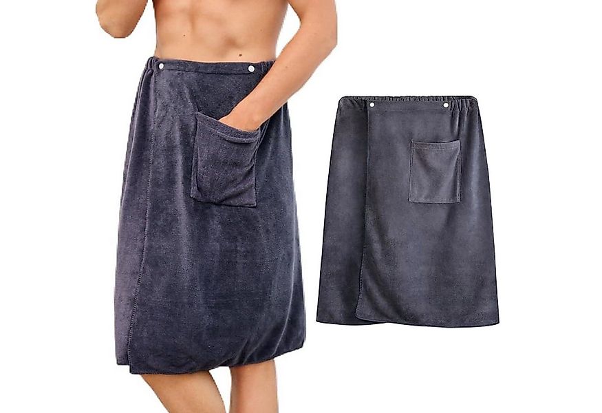 OKWISH Saunatuch Herren Saunakilt Saunahandtuch Duschtuch Badetuch, (70x140 günstig online kaufen