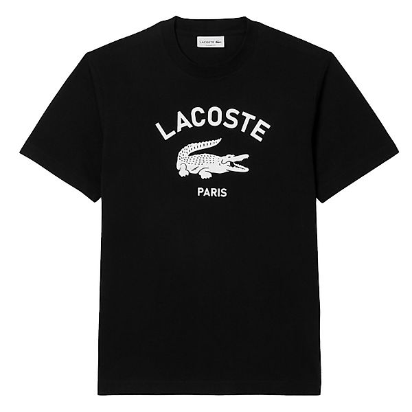 Lacoste Kurzarmshirt T-Shirt mit großem Krokodil-Print günstig online kaufen