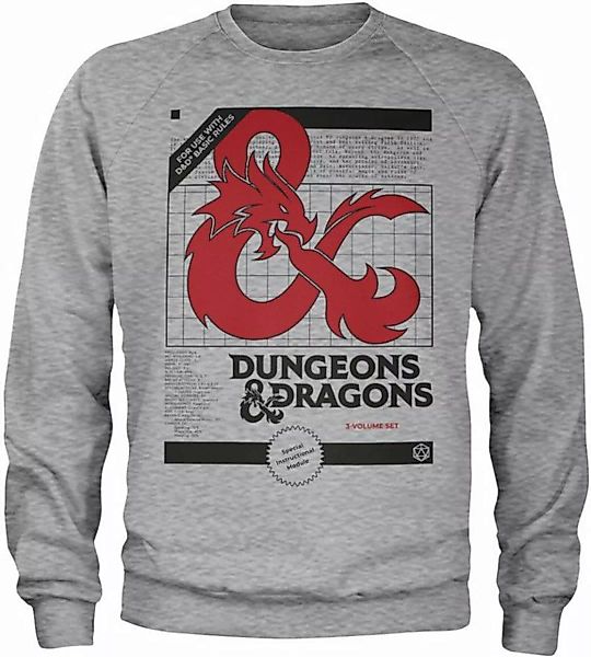DUNGEONS & DRAGONS Rundhalspullover D&D 3 Volume Set Sweatshirt günstig online kaufen