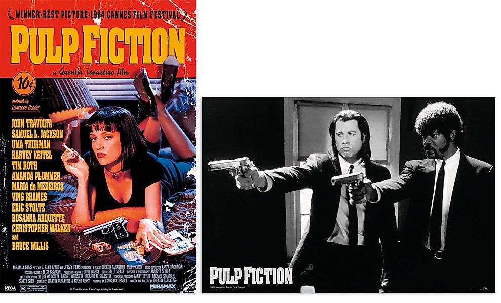 Close Up Poster Pulp Fiction Poster günstig online kaufen