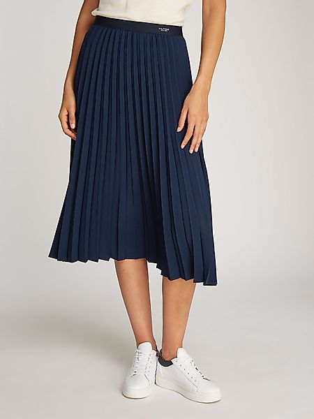 Tommy Hilfiger Plisseerock FLUID PLEATED PULL günstig online kaufen