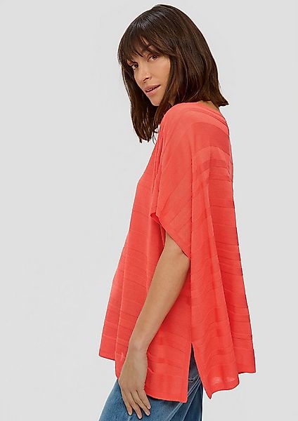 s.Oliver Poncho Indoor-Poncho Strickponcho aus Viskosemix günstig online kaufen