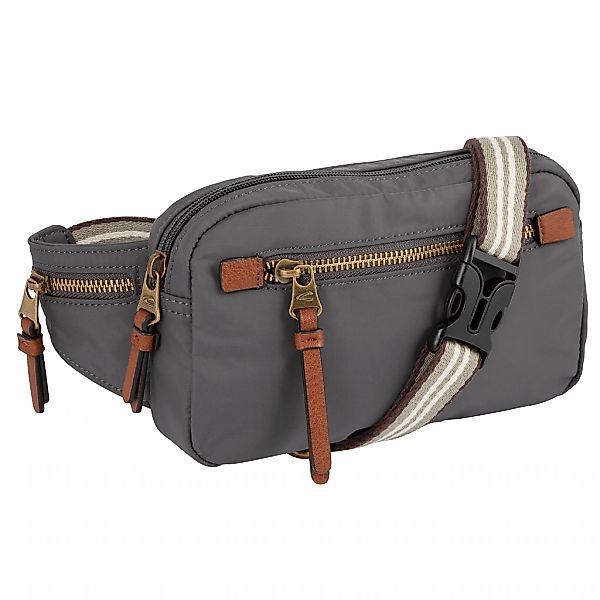 camel active Bauchtasche "Bari" aus hochwertigem matten Nylon mit gestreift günstig online kaufen