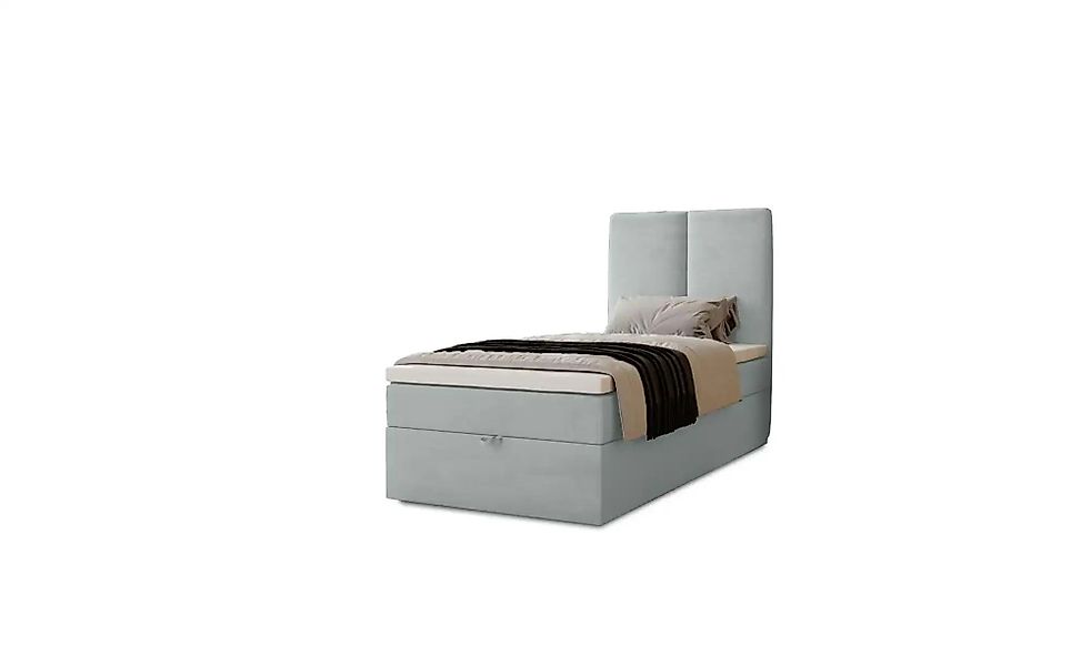 Boxbett mit Stauraum  Macclesfield ¦ grau ¦ Maße (cm): B: 91 H: 110 Betten günstig online kaufen