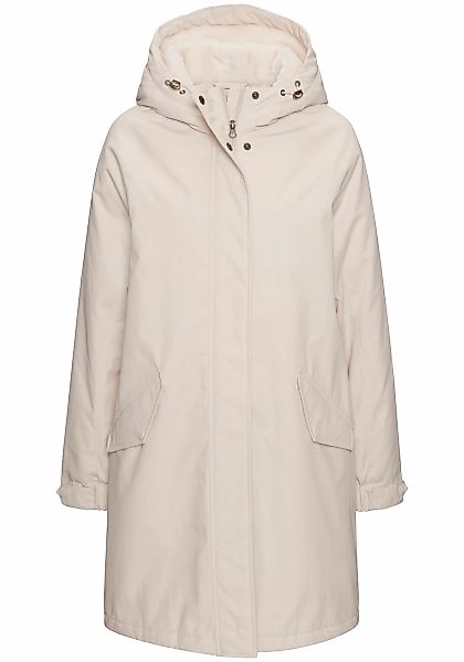 French Connection Parka mit Kapuze mit Teddyfell-Kapuze günstig online kaufen