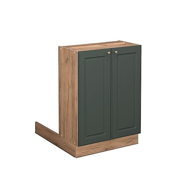 Vicco Unterschrank Fame-Line, Grün-Gold Landhaus/Eiche, 60 günstig online kaufen