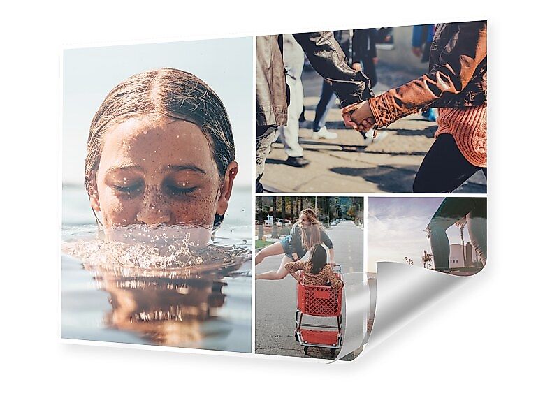 Fotocollage als Poster im Format 100 x 75 cm im Format 100 x 75 cm günstig online kaufen