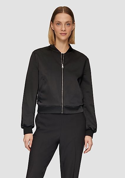 s.Oliver BLACK LABEL Funktionsjacke Satinblouson mit günstig online kaufen