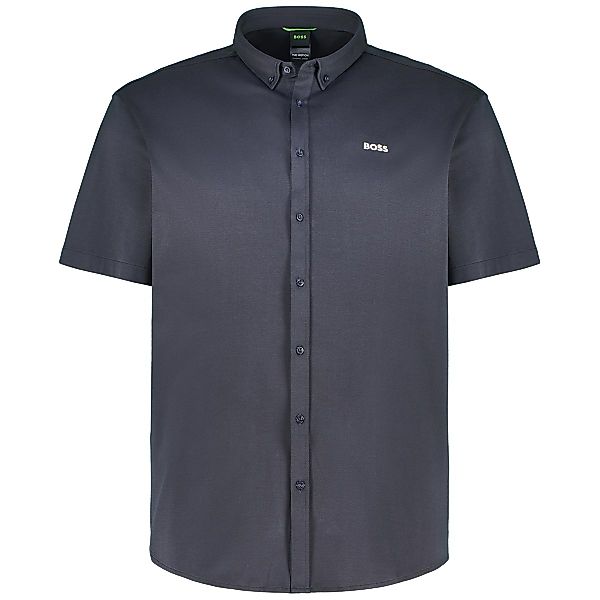 BOSS Freizeithemd aus Baumwolle Farbe dunkelblau Größe: 5XL günstig online kaufen