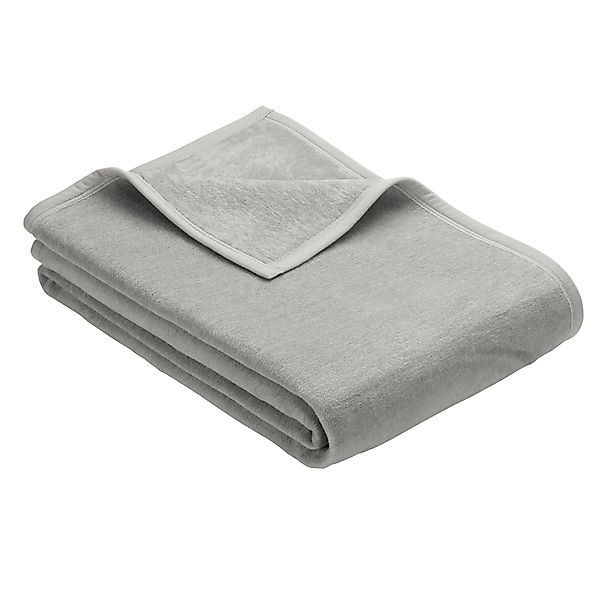 Heim Kuscheldecke 100 x 140 cm Grau kochfest günstig online kaufen