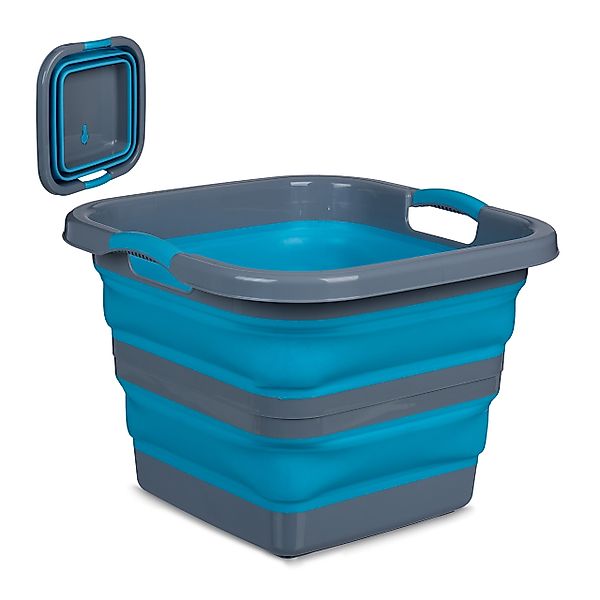 relaxdays Wäschekorb Faltbarer Wäschekorb 40 Liter günstig online kaufen