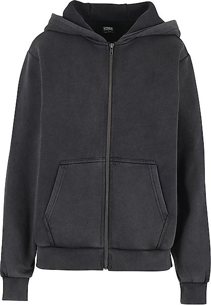URBAN CLASSICS Sweatjacke Urban Classics Ladies Vintage Heavy Zip Hoody günstig online kaufen