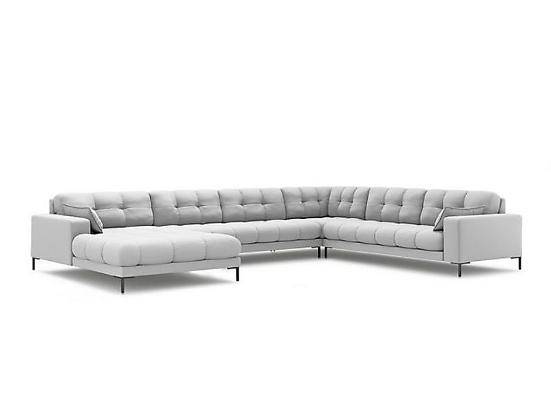 Micadoni Ecksofa Mamaia, Wohnlandschaft 7-Sitzer günstig online kaufen