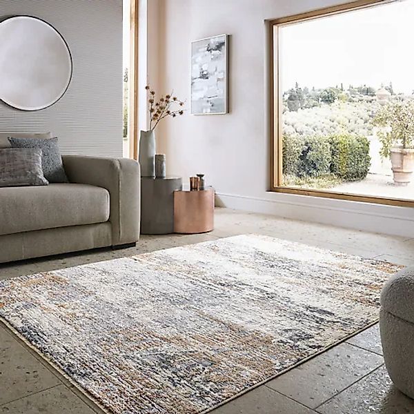 FLAIR RUGS Teppich »Drift Abstract«, rechteckig, 7 mm Höhe, aus recyceltem günstig online kaufen