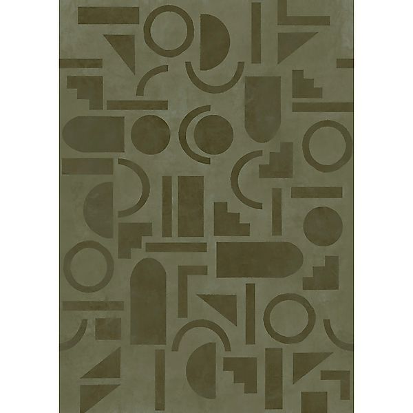 LOOKS by Wolfgang Joop Fototapete Vlies Geo Grün 2,7 m x 2 m FSC® günstig online kaufen