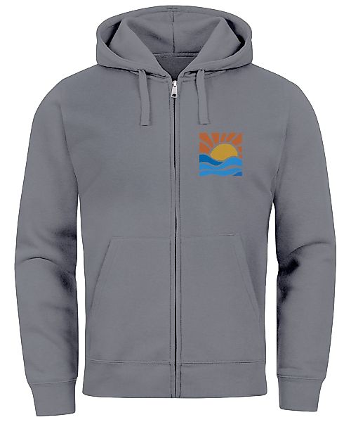 Neverless Sweatjacke Sweatjacke Herren Zip Hoodie günstig online kaufen
