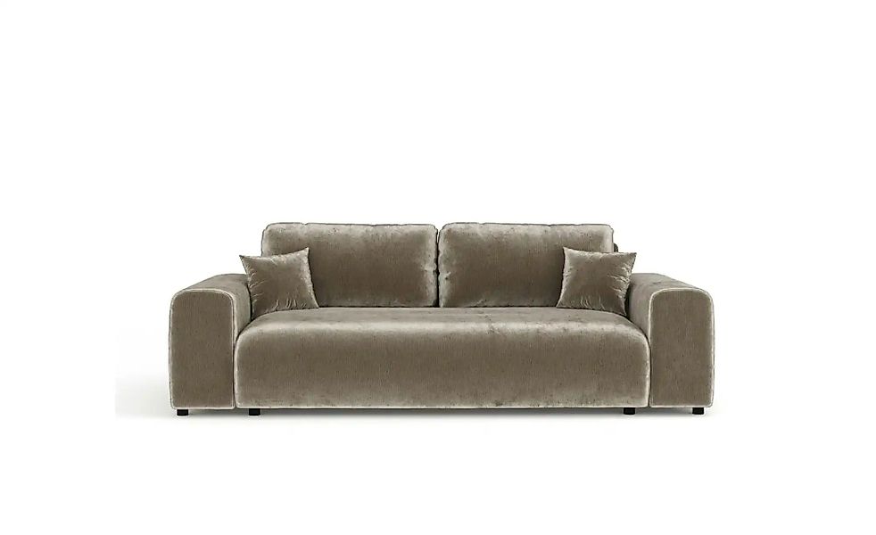 Einzelsofa   ¦ beige ¦ Maße (cm): B: 213 H: 79 Polstermöbel > Sofas > 3-Sit günstig online kaufen