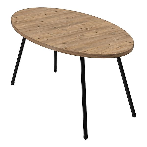en.casa Couchtisch, »Skærbæk« Sofatisch oval 43 günstig online kaufen