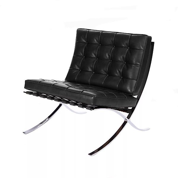Knoll International - Special Edition Barcelona® Relax Sessel - schwarz/Ges günstig online kaufen