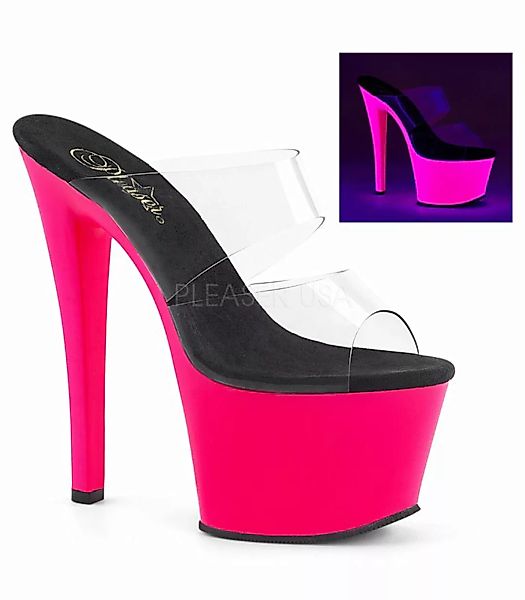 Plateau Pantolette SKY-302UV - Neon Pink (Schuhgröße: EUR 35) günstig online kaufen