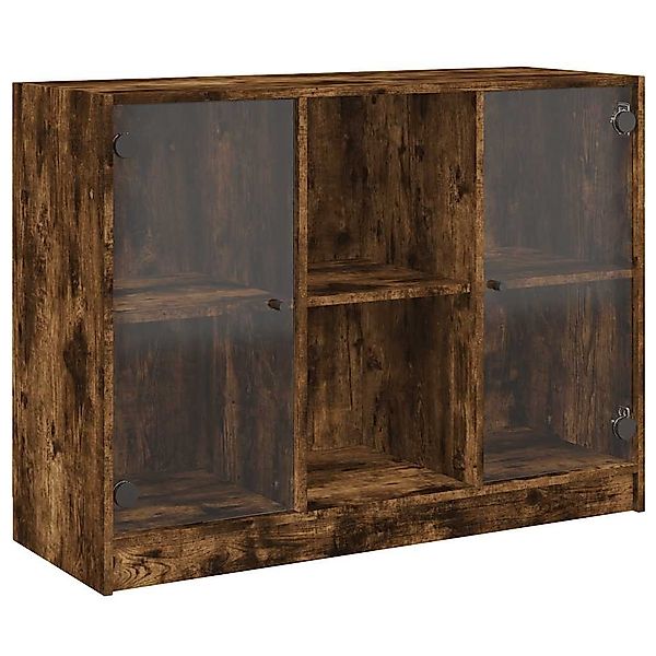 vidaXL Sideboard Sideboard Räuchereiche 102x37x75,5 cm günstig online kaufen