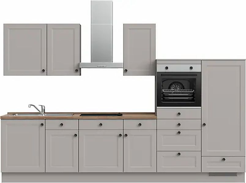 nobilia® Küchenzeile »"Cascada I"« vormontiert, Ausrichtung wählbar, Breite günstig online kaufen