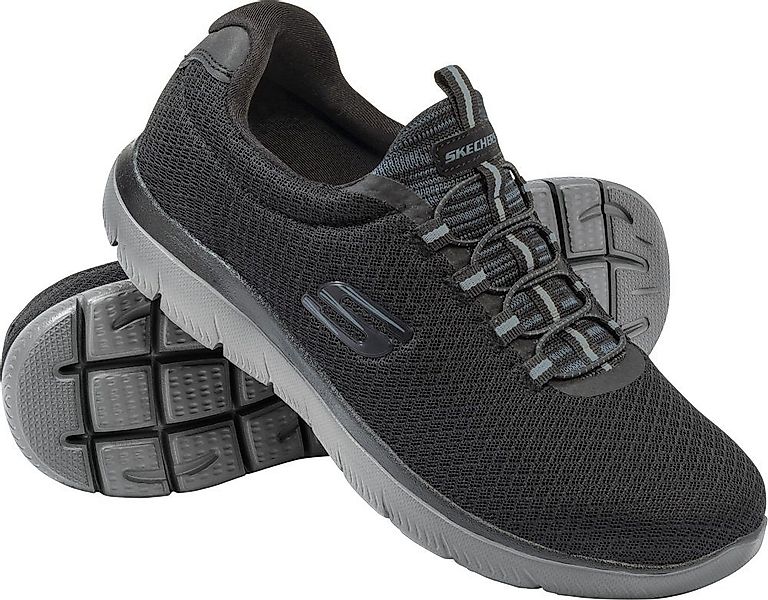 Skechers Slip-On Sneaker aus Flachstrick-Mesh mit günstig online kaufen