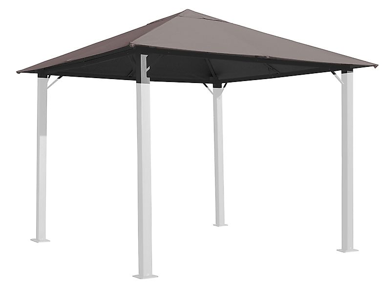 Quick Star Pavillon-Ersatzdach Ersatzdach Pavillon Paris 3x3m Taupe, 180 g/ günstig online kaufen