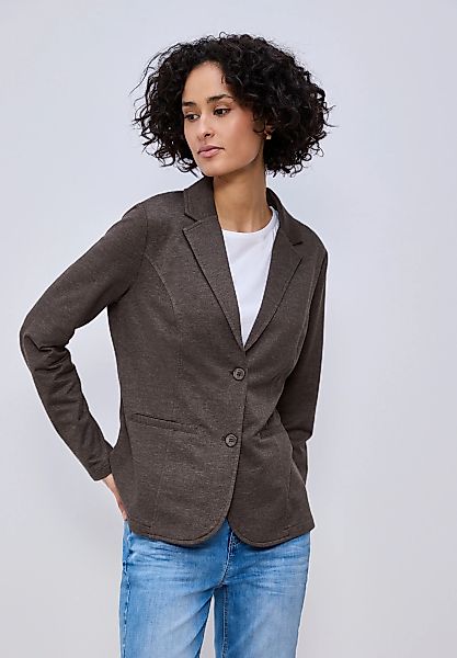 STREET ONE Sweatblazer im soften Baumwoll-Mix günstig online kaufen