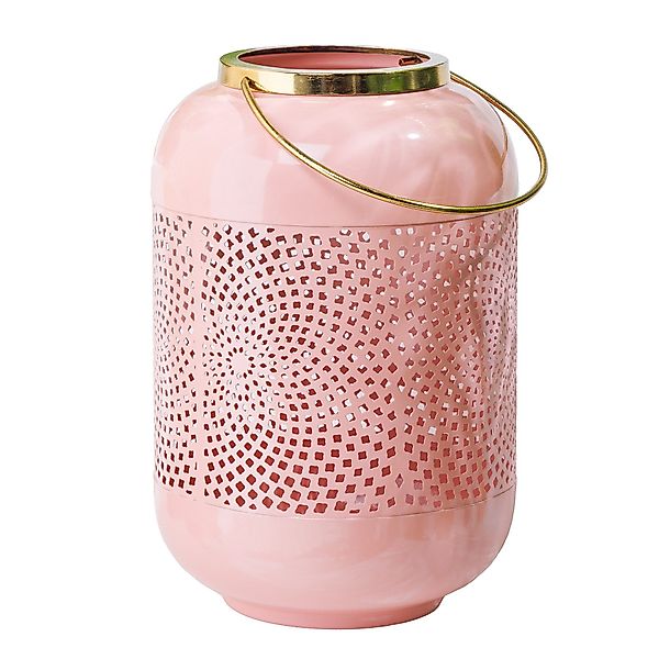 riess-ambiente Windlicht CANDLELIGHT 30cm pastell-rosa / günstig online kaufen