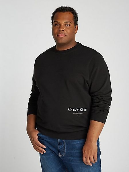 Calvin Klein Big&Tall Sweatshirt BT_OFF PLACEMENT günstig online kaufen