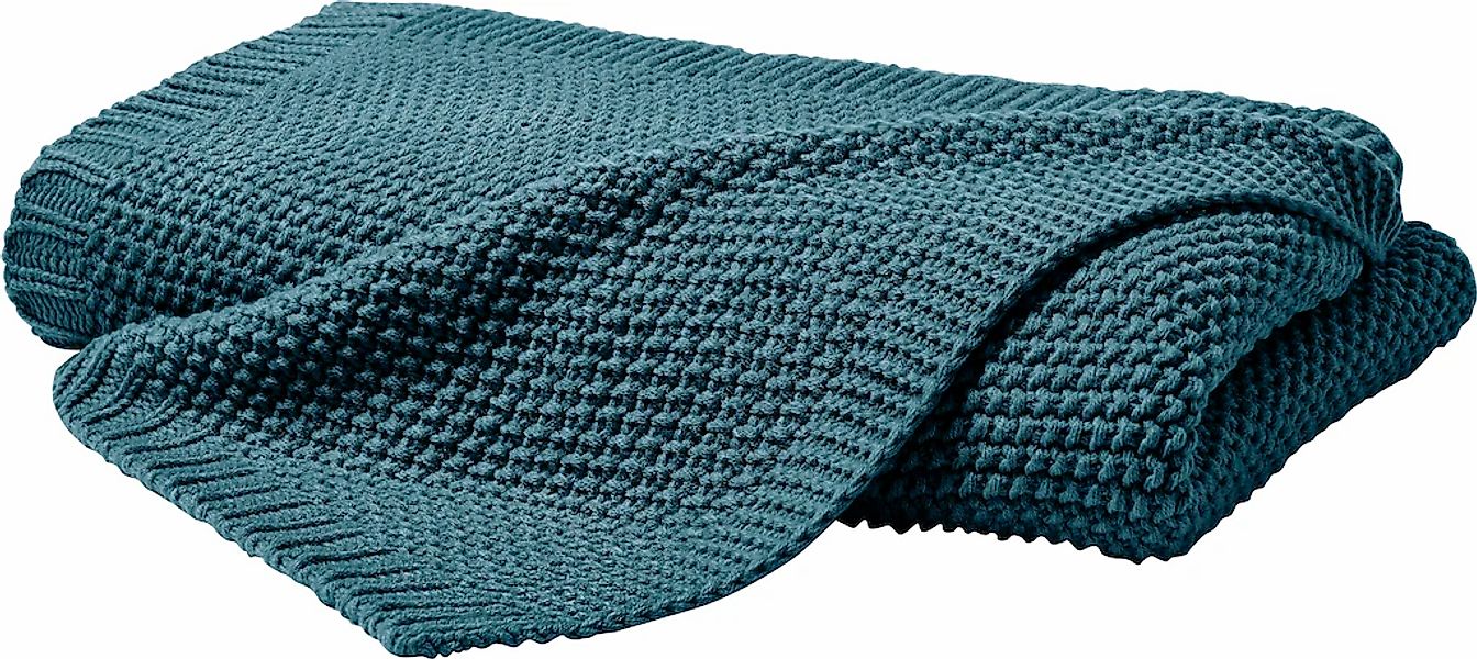 Primera Wohndecke "Strick" mit einer hochwertigen Randverarbeitung, Kuschel günstig online kaufen