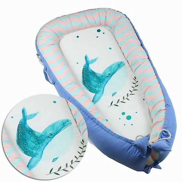 HAGO Babybett Babynest Nestchen Kokon Reisebett Kuschelnest Matratze Baumwo günstig online kaufen